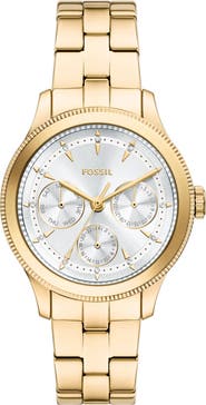 Fossil Brynn Bracelet Strap Multifunction Watch, 38mm
