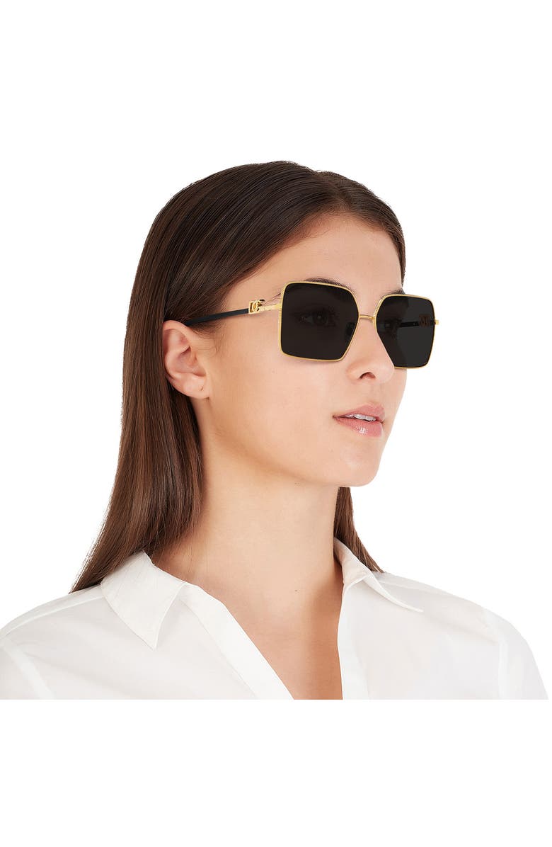 Dolce&Gabbana 60mm Square Sunglasses, Alternate, color, 