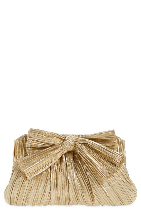 Rayne Plissé Clutch