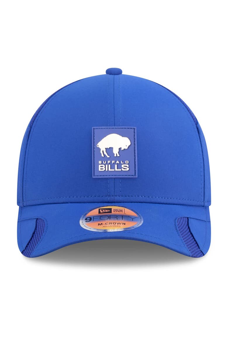 Men's New Era Royal Buffalo Bills 2025 Sideline Throwback M-Crown 9FORTY Adjustable Hat, Alternate, color, Royal