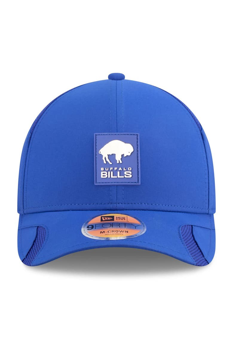 New Era Men's New Era Royal Buffalo Bills 2025 Sideline Throwback M-Crown 9FORTY Adjustable Hat, Alternate, color, Royal
