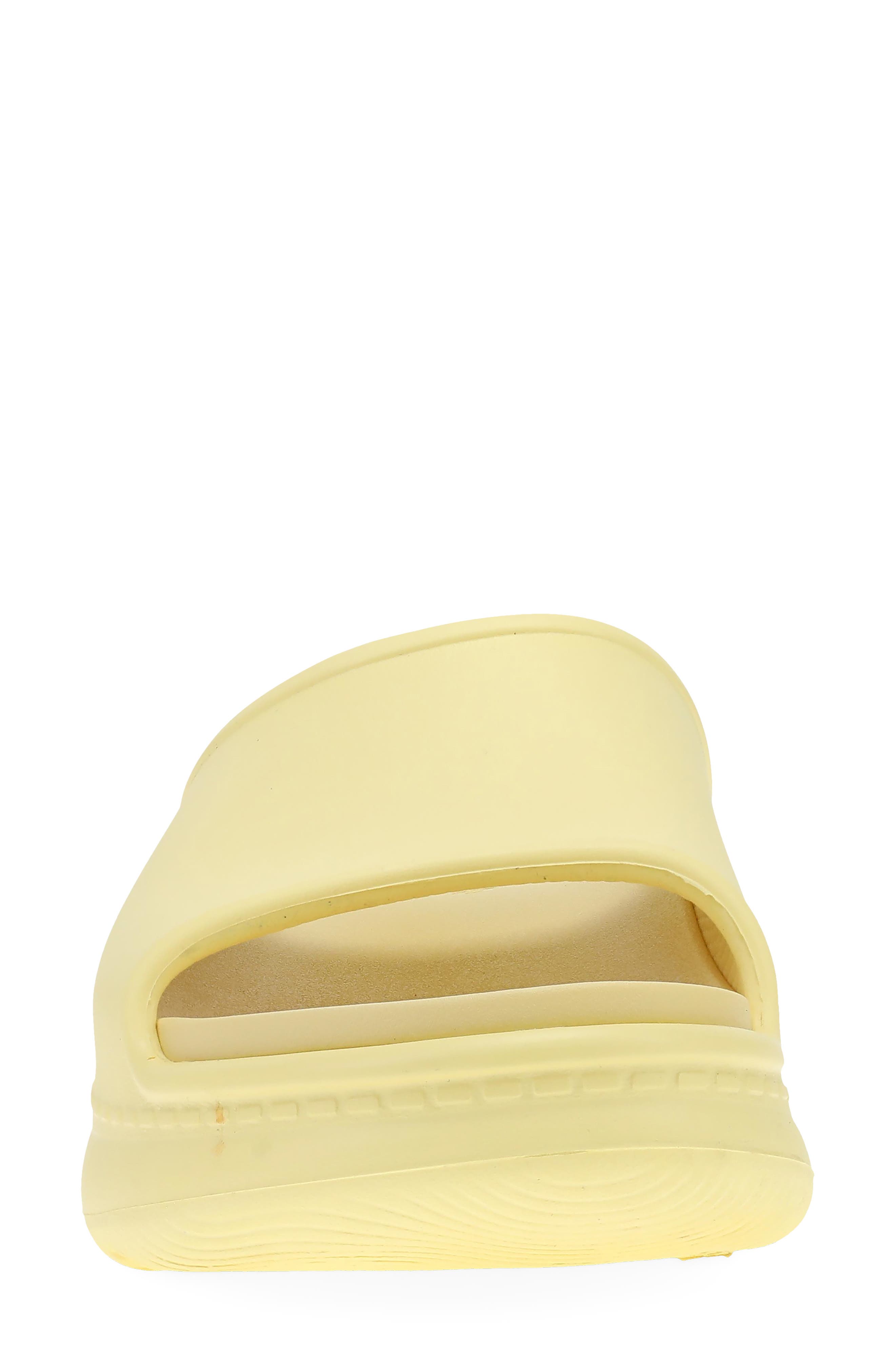 Devyn Recovery Slide Sandal, Alternate, color, LEMONADE