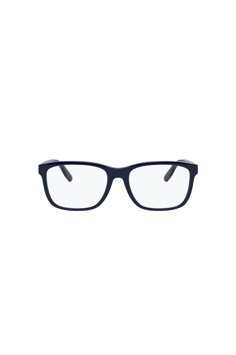 55mm Rectangle optical glasses, Alternate, color, Blue