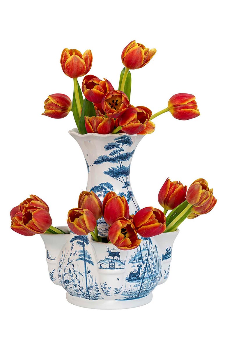 Juliska Country Estate Tulipiere, Alternate, color, Delft Blue