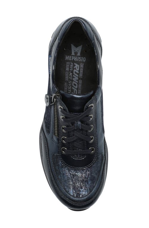Mephisto Ylona Sneaker In Blue