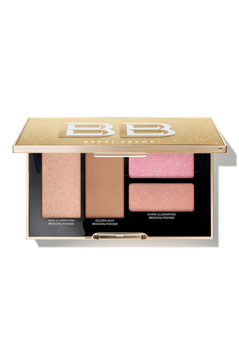 Take It To Glow Highlight & Bronzing Powder Palette, Main, color, NO COLOR