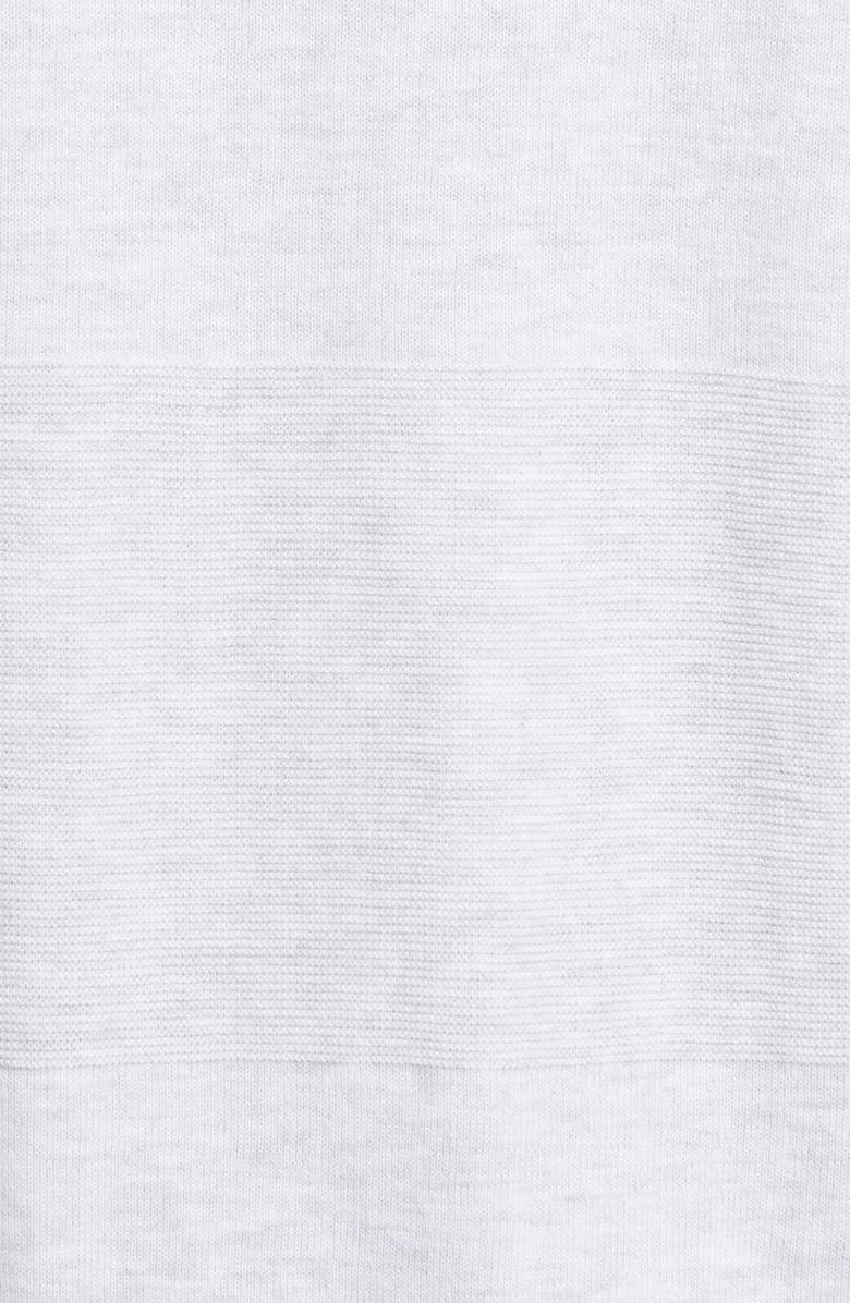 Eleventy Ribbed Stripe Hoodie, Alternate, color, 