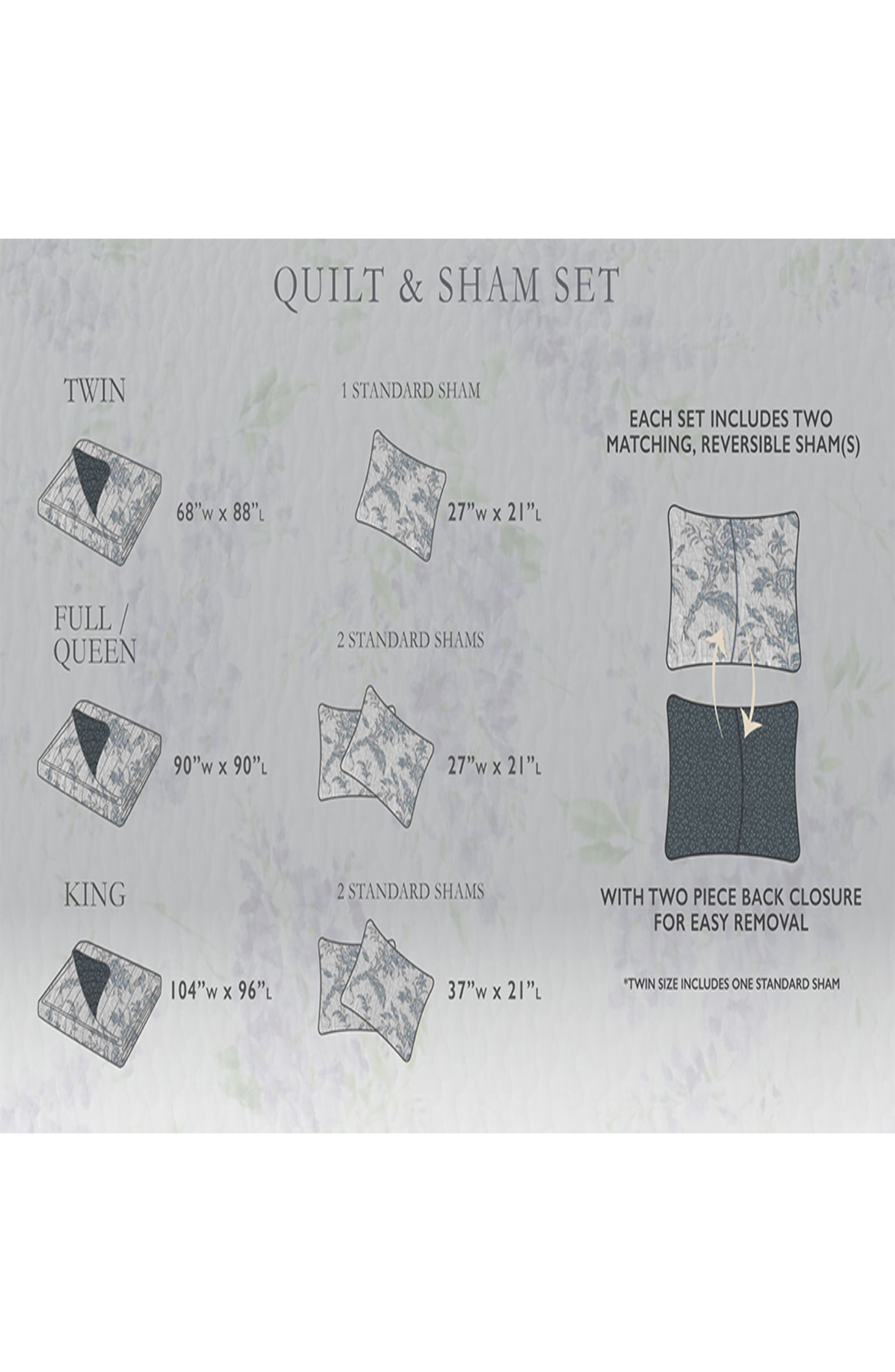 Linley Quilt & Sham Set