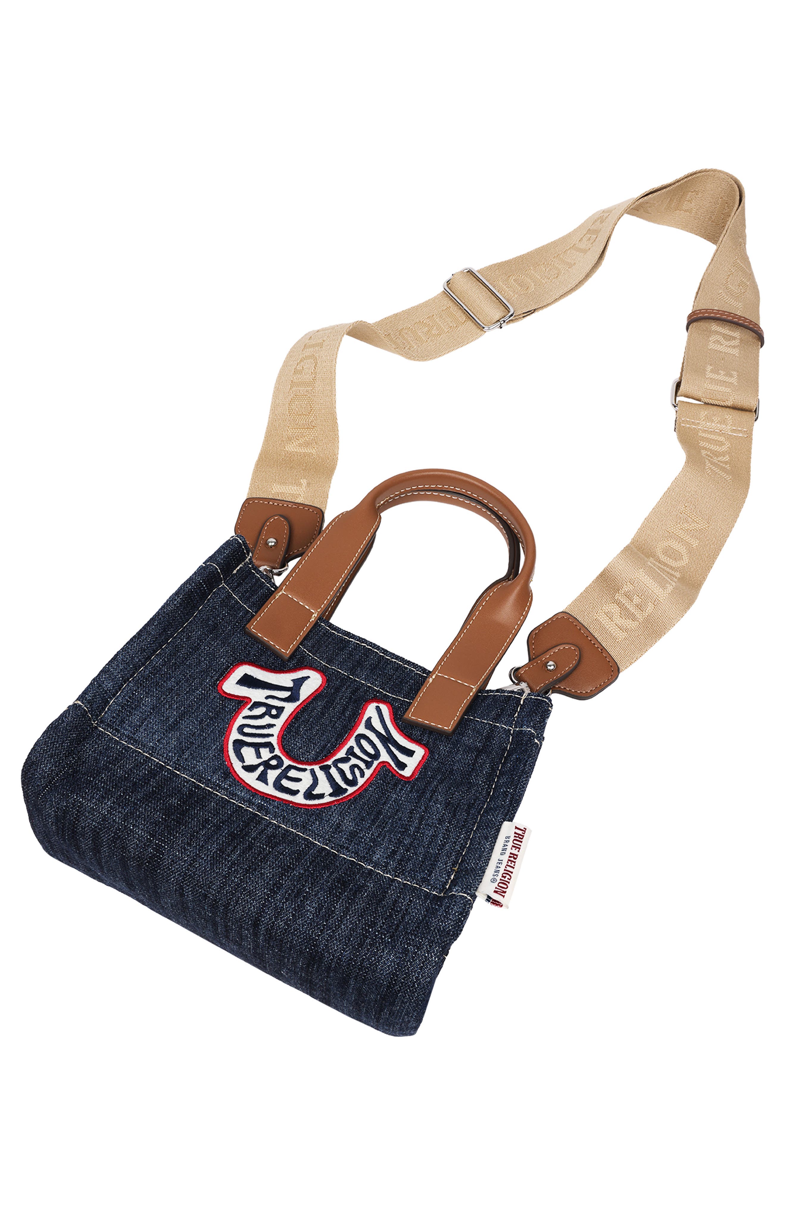True Religion Retro Horseshoe Crossbody Bag, Alternate, color, 