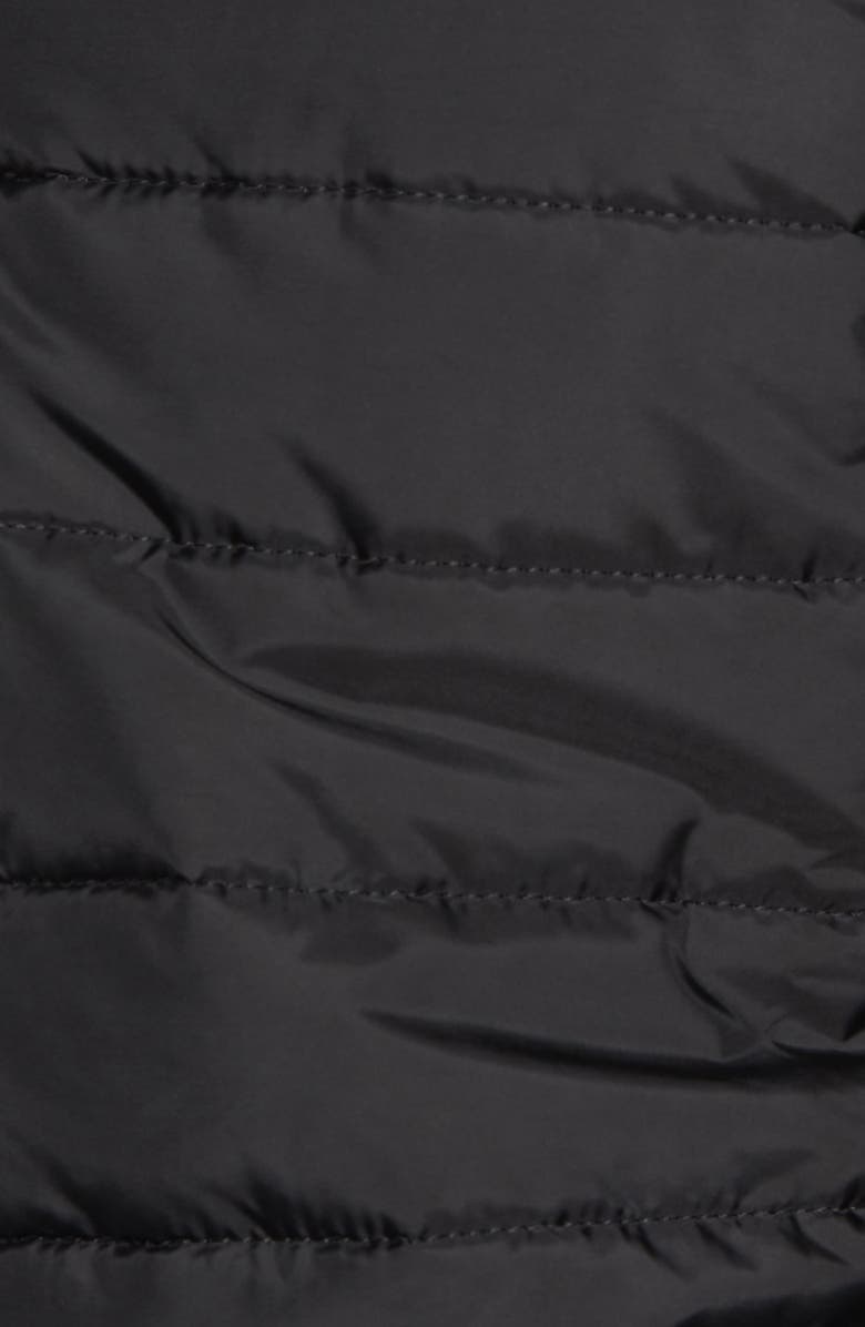 Barbour Carn Baffle Front Knit Jacket, Alternate, color, Black