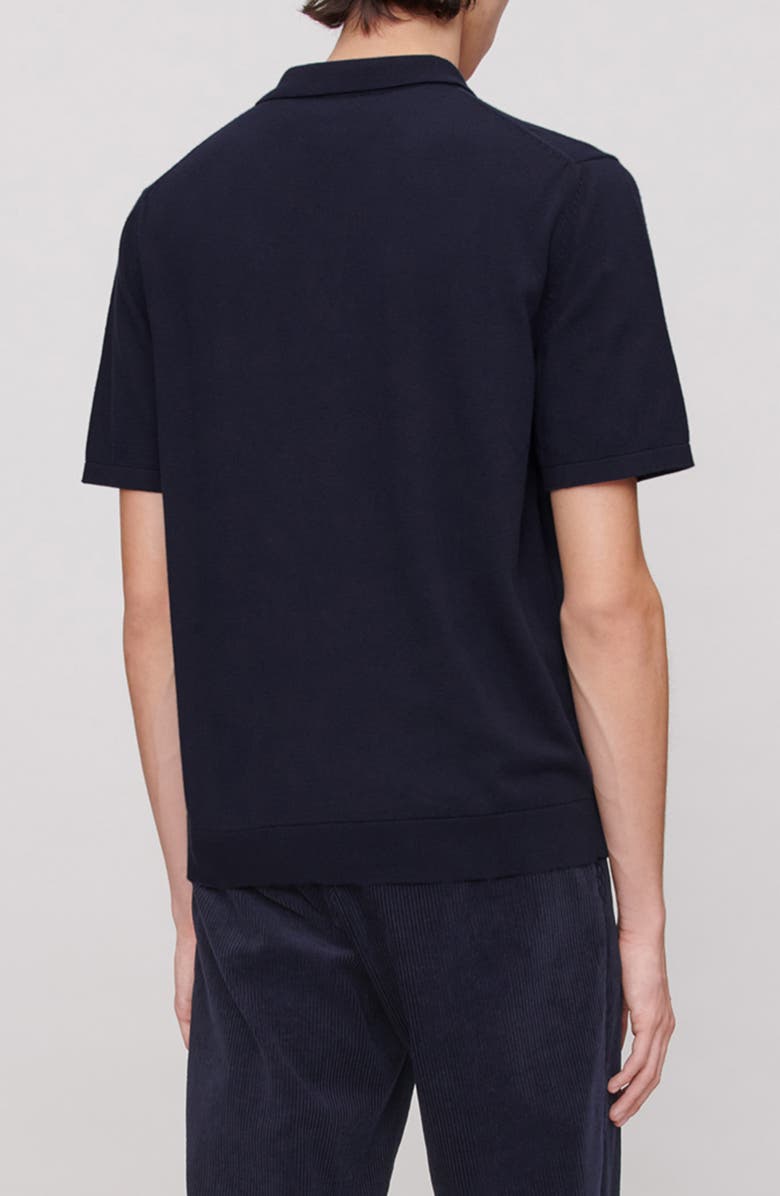 A.P.C. Octave Cotton Polo, Alternate, color, Iak Dark Navy