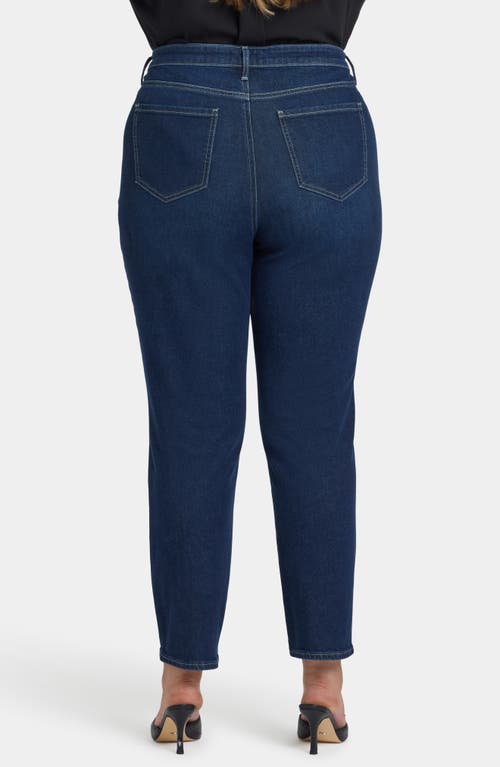 Nydj Margot Seams Girlfriend Jeans In Blue