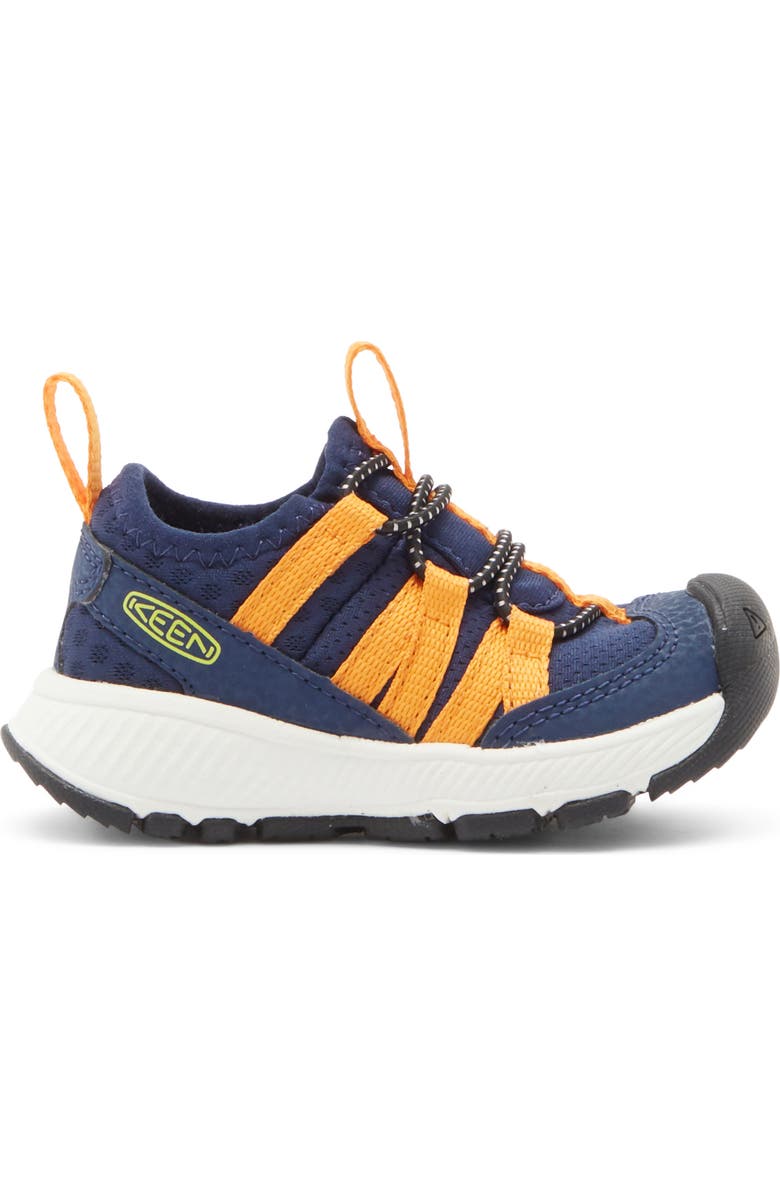 KEEN Kids' Motozoa Sneaker, Alternate, color, Naval Academy/ Bright Marigold