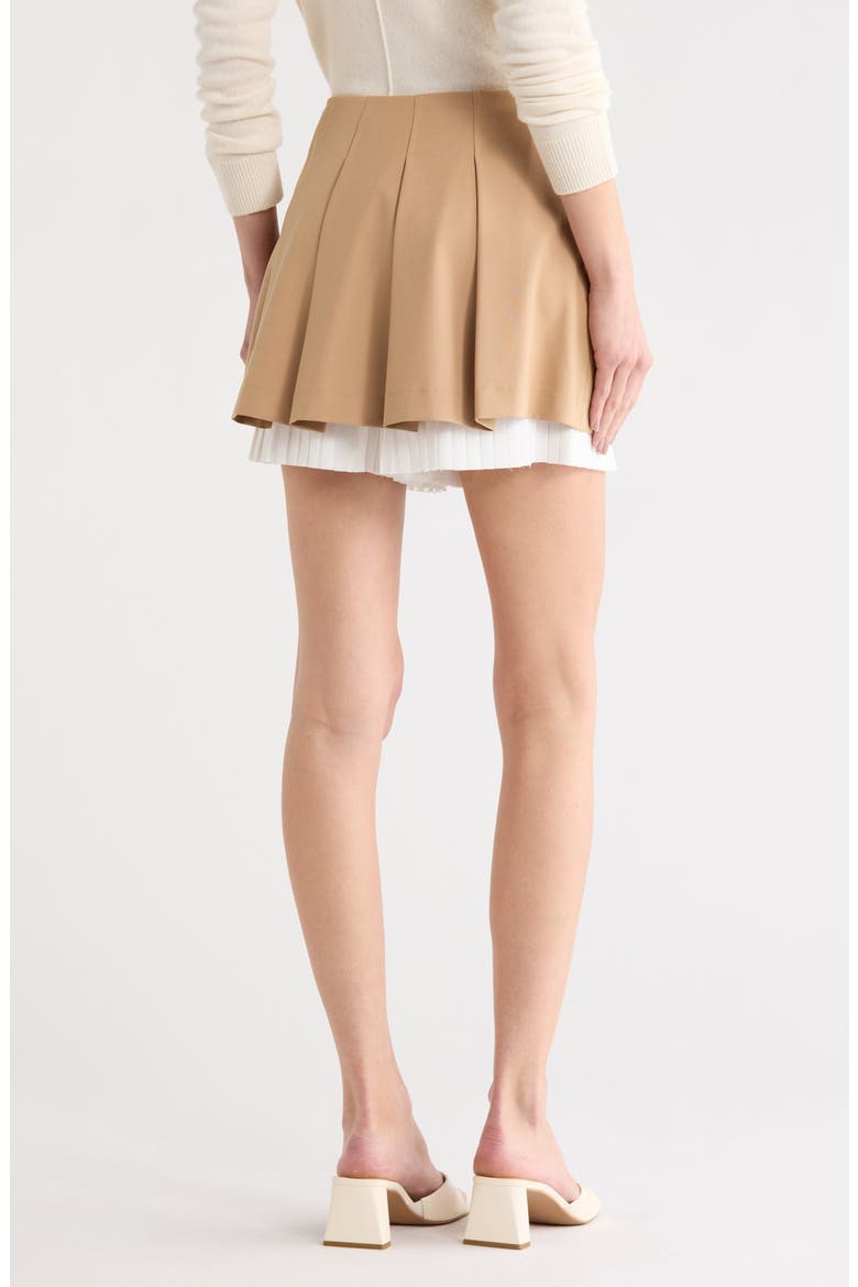 Suzie Pleated Skort, Alternate, color, CAMEL