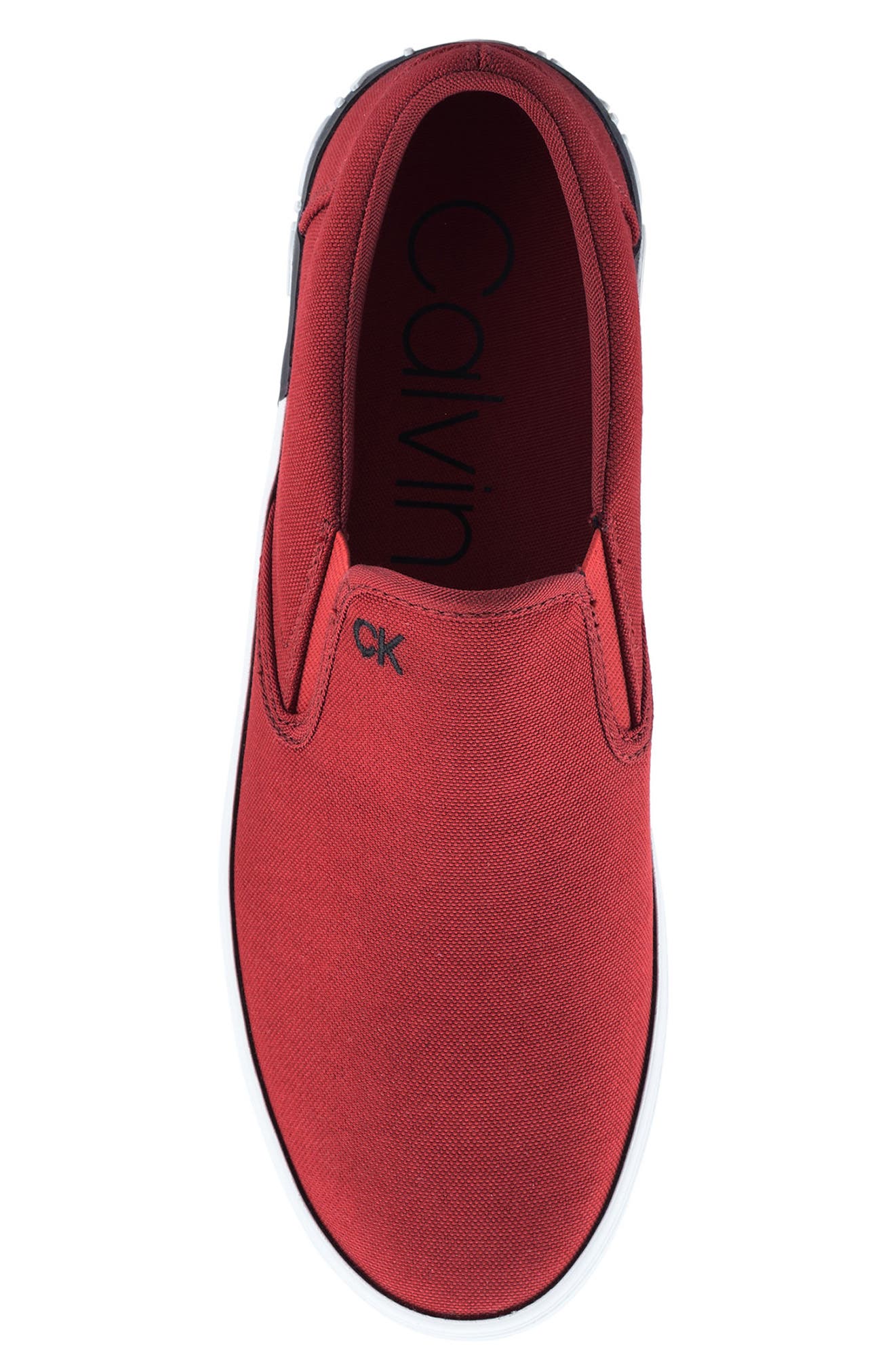 Ryor Slip-On Sneaker, Alternate, color, DARK RED 600