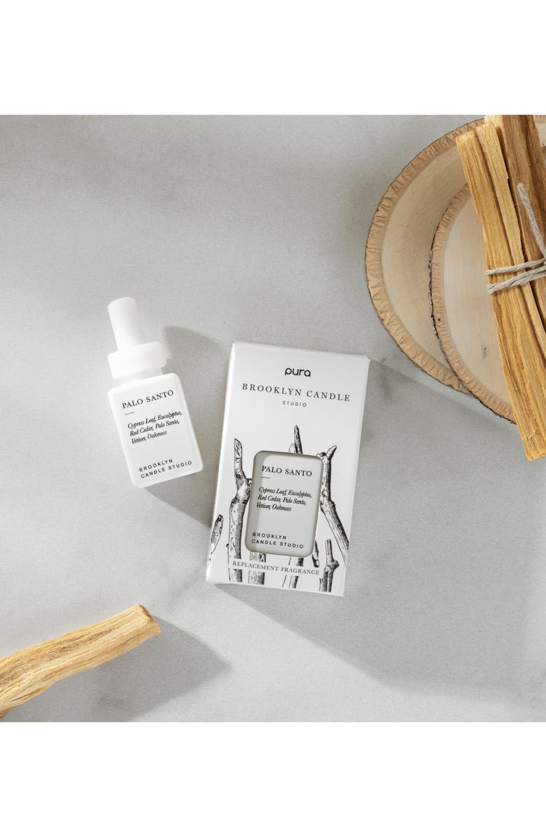 PURA x Brooklyn Candle Studio 2-Pack Diffuser Fragrance Refills, Alternate, color, Palo Santo