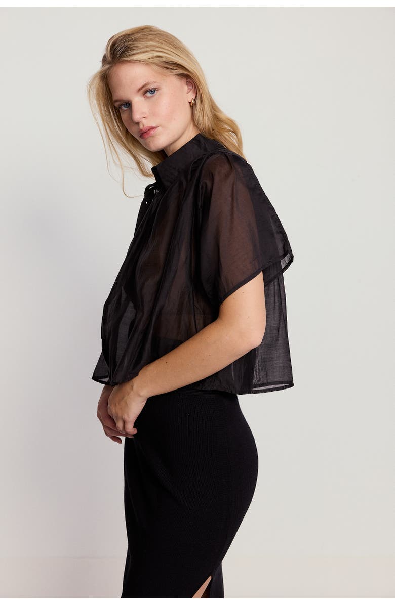 The Shirt by Rochelle Behrens The Hayden Shirt, Alternate, color, Black