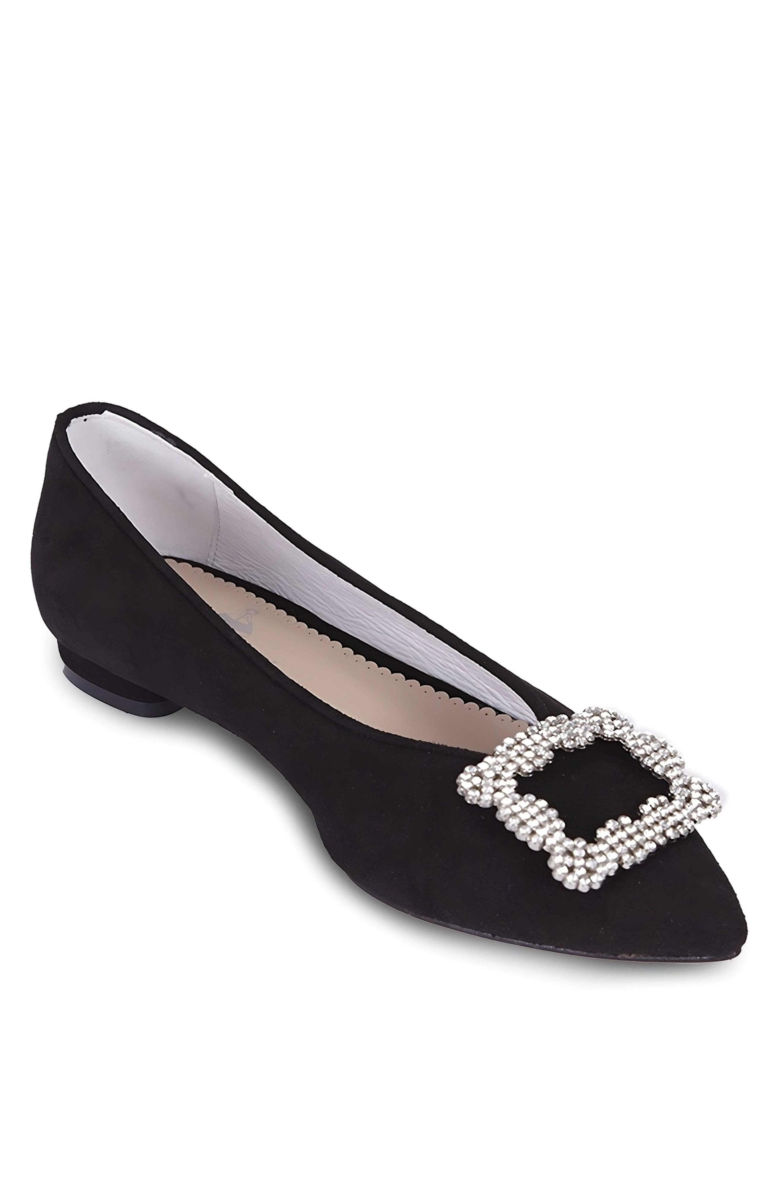 Menina Step Tiara Crystal Flat, Alternate, color, Black Crystal