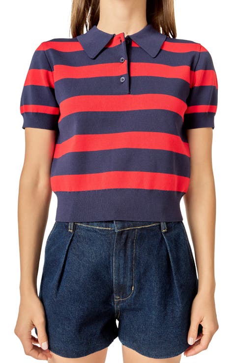Striped Polo