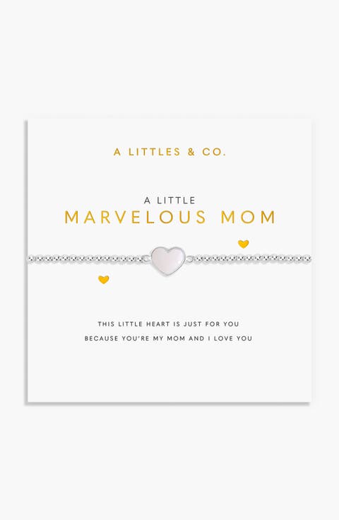 A Little 'Marvelous Mom' Bracelet
