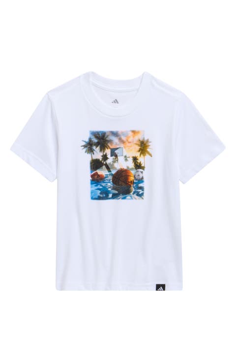 Kids' Photoreal Pool Graphic T-Shirt