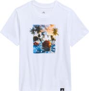 adidas Kids' Photoreal Pool Graphic T-Shirt