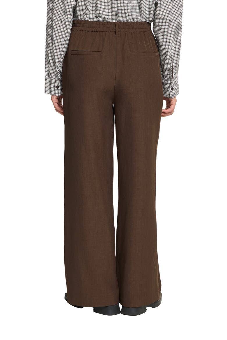 Ihfavsa High Waist Wide Leg Pants, Alternate, color, BROWN/ SLATE BLACK MELANGE