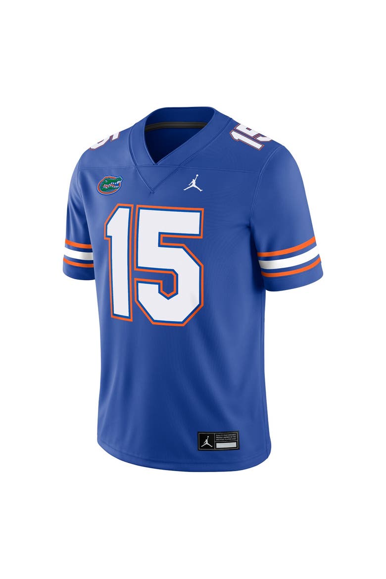 Men's Jordan Brand Anthony Richardson Royal Florida Gators Alumni Player Game Jersey, Alternate, color, Royal
