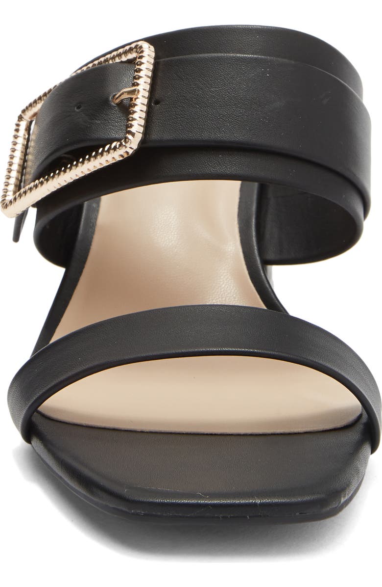 RACHEL Rachel Roy Ravello Block Heel Slide Sandal, Alternate, color, Black