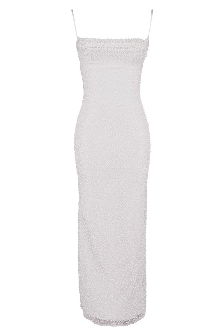 Calla Beaded Mesh Overlay Gown, Alternate, color, NIMBUS CLOUD