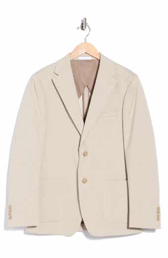 Notch Lapel Two-Button Sport Coat