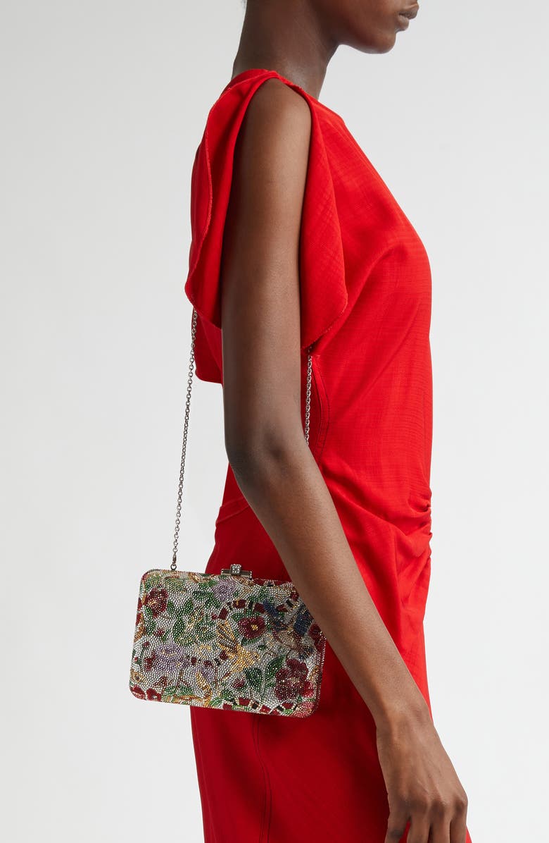 Judith Leiber Allegory Slim Slide Clutch, Alternate, color,