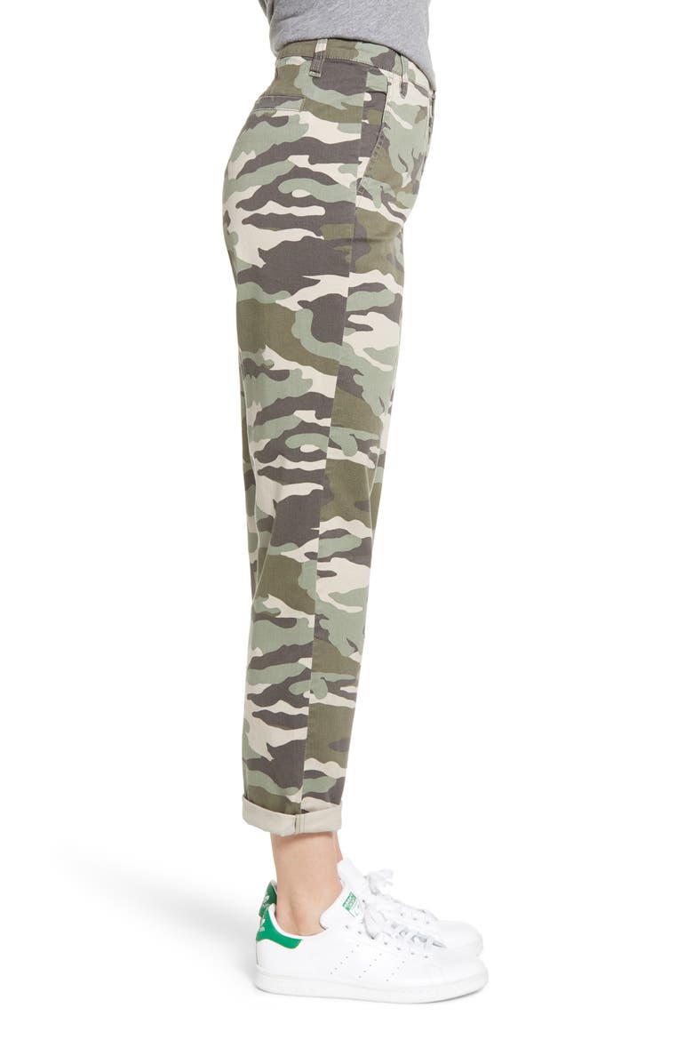 Slouchy Boyfriend Chino Pants, Alternate, color, FADED VINE
