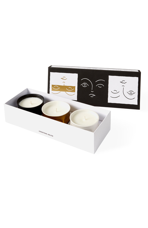 Jonathan Adler Muse Votive Candle Set In Multi