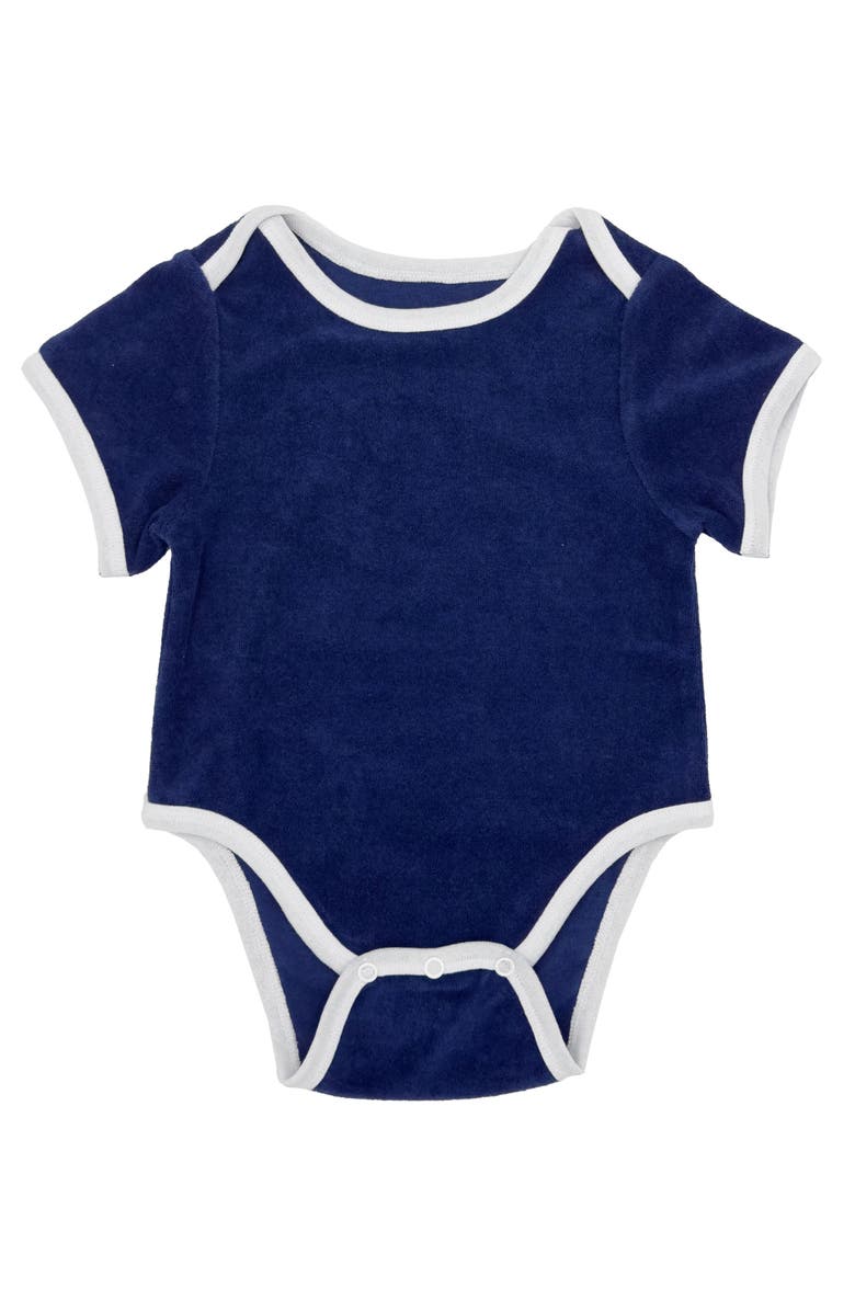 Feather 4 Arrow Terry Ringer Bodysuit, Main, color, 