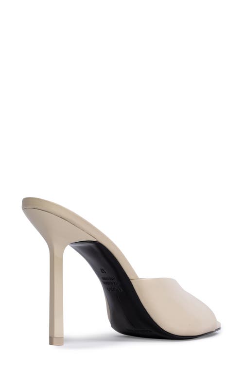 Black Suede Studio Nori Snake-embossed Stiletto Mules In Swan Nappa Leather