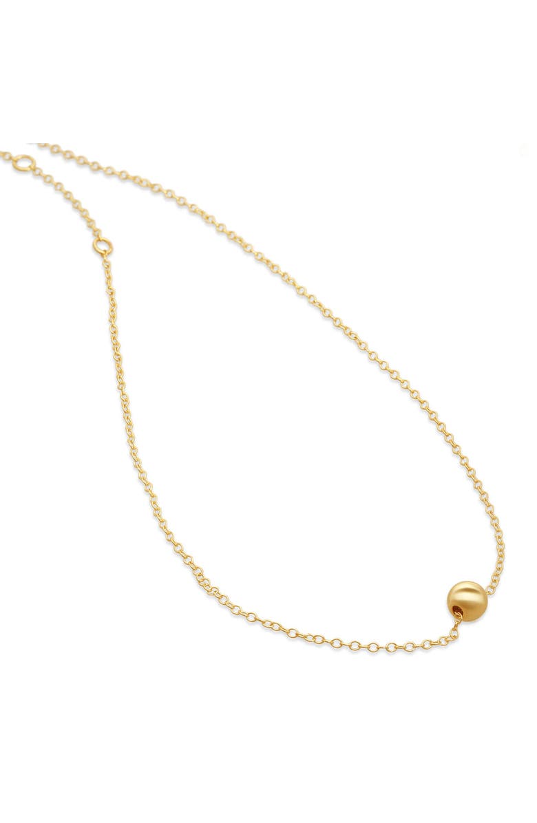 ABLE Carmen Lux Gold Sphere Necklace, Alternate, color, Gold