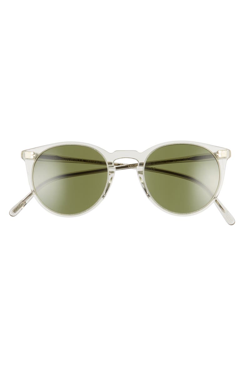 O'Malley 48mm Tinted Round Sunglasses, Alternate, color, BLACK DIAMOND / G15