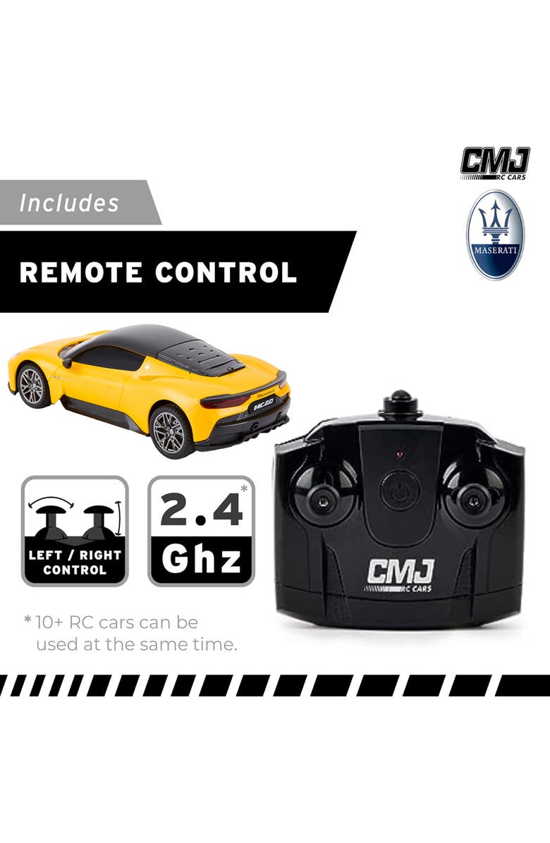 CMJ RC Cars Maserati MC20 Remote Controlled Car, Alternate, color, Multicolored