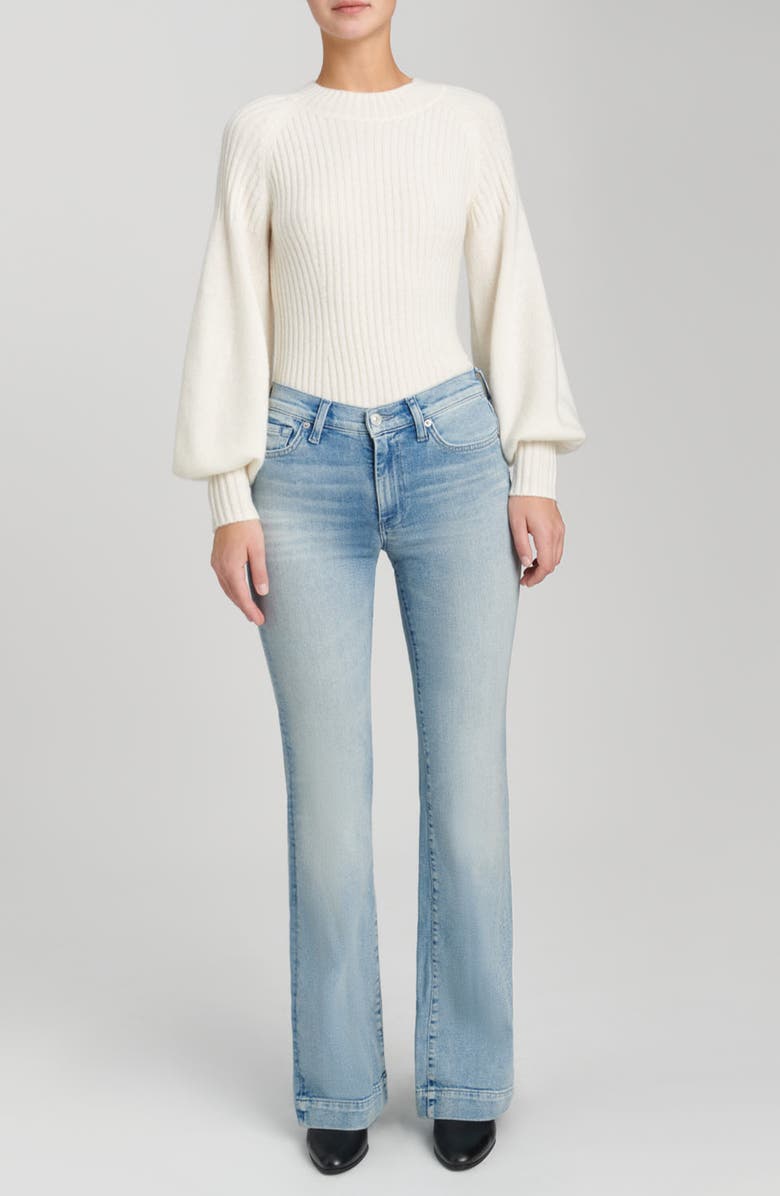 7 For All Mankind Dojo Flare Leg Jeans, Alternate, color,