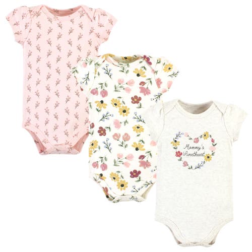Hudson Baby Cotton Bodysuits 3-pack