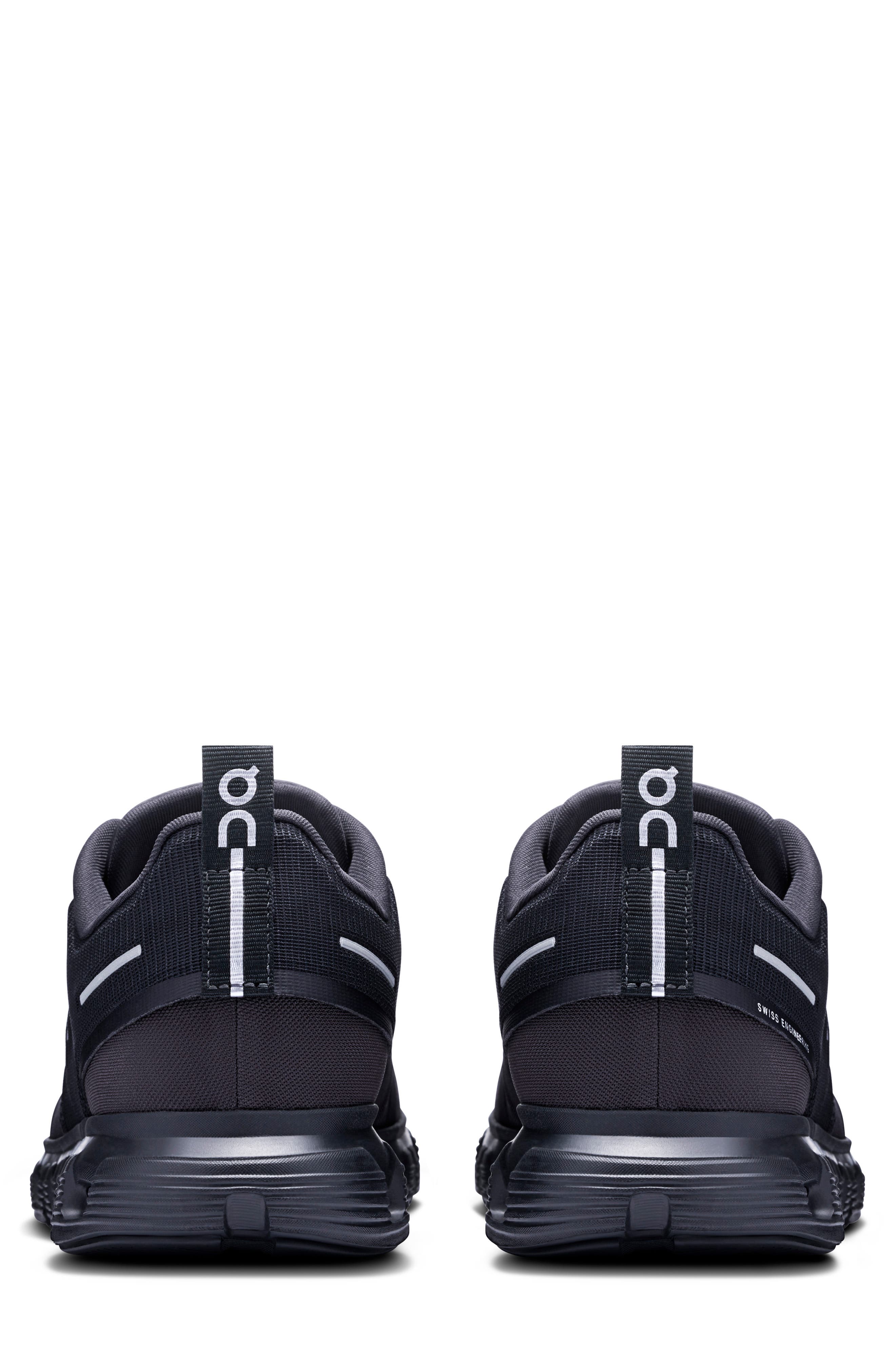 On Cloud 6 Waterproof Sneaker, Alternate, color, Black/Black