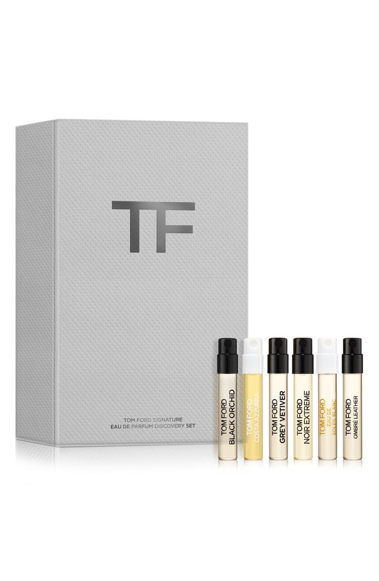 TOM FORD Signature Eau de Parfum 6-Piece Discovery Gift Set, Main, color, 
