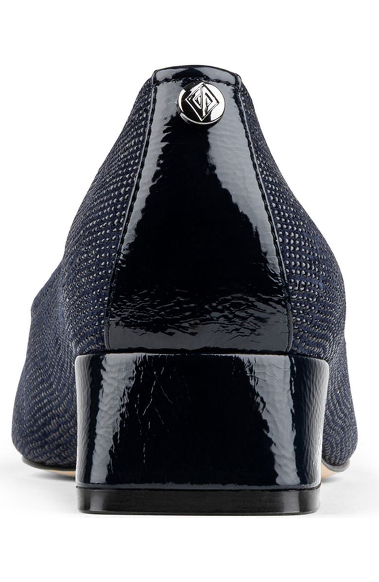 Donald Pliner Cap Toe Pump, Alternate, color, Navy