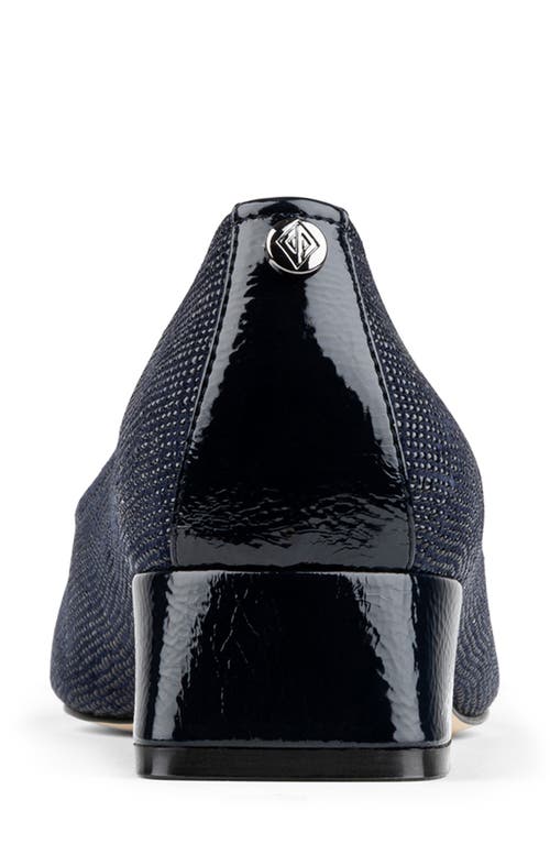 Donald Pliner Cap Toe Pump In Blue