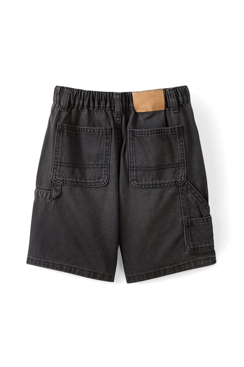 Kid's Skater Carpenter Short, Alternate, color, Balmoral Black Carpenter