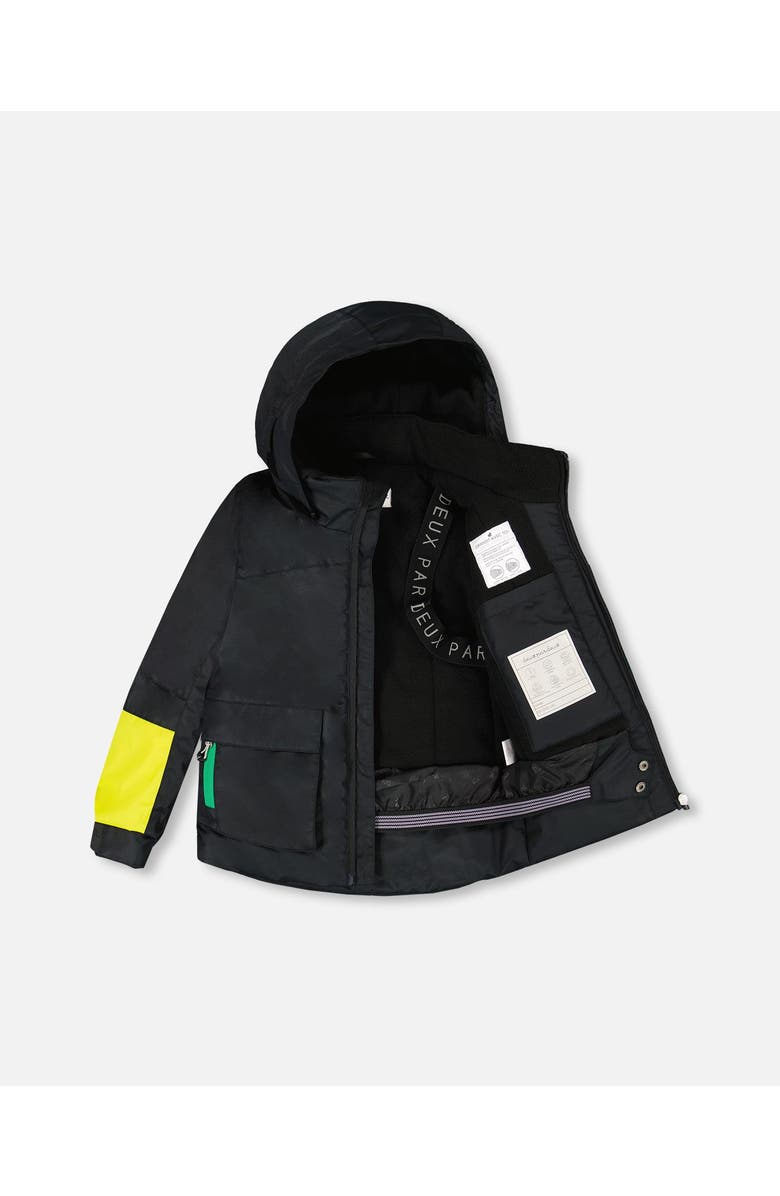 Deux par Deux Two-Piece Play Snowsuit Smiley Face, Alternate, color,