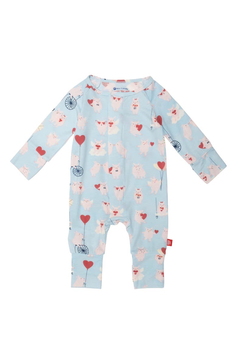 Magnetic Me Cupig Magnetic Convertible Romper, Main, color, Cupig