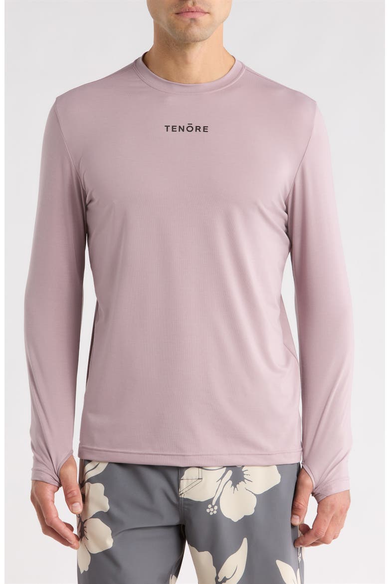 Long Sleeve UPF 50+ Rashguard, Alternate, color, ZINC