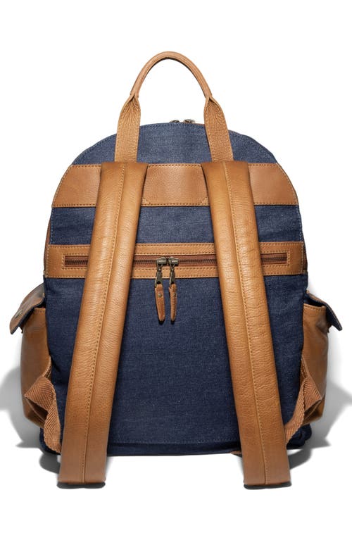 Will Leather Goods Canvas & Leather Backpack